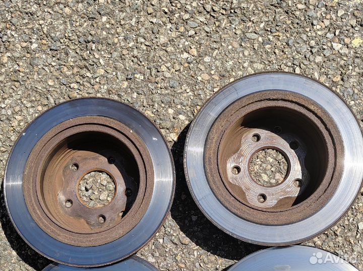 Диски тормозные задние teana