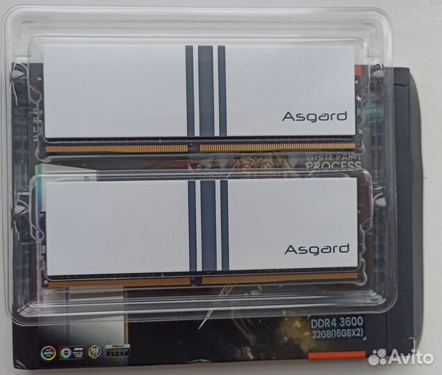 Оперативная память DDR4 Asgard 16*2 Гб 3600 Мгц
