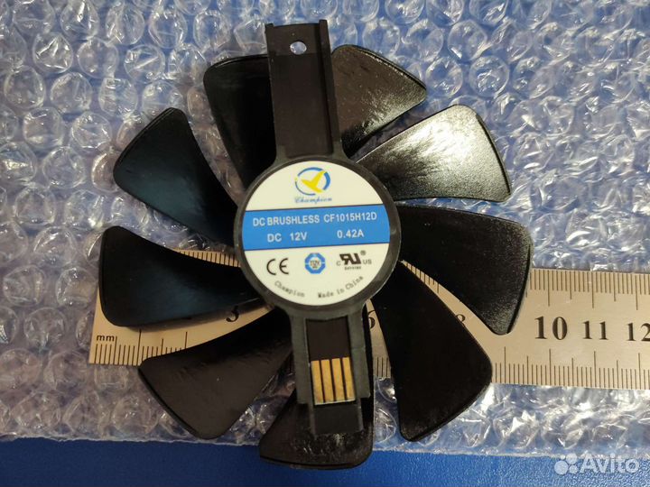 Вентилятор для видеокарты Sapphire Radeon 95 мм