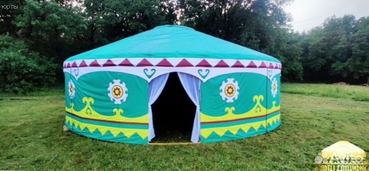 Юрта для глэмпинга