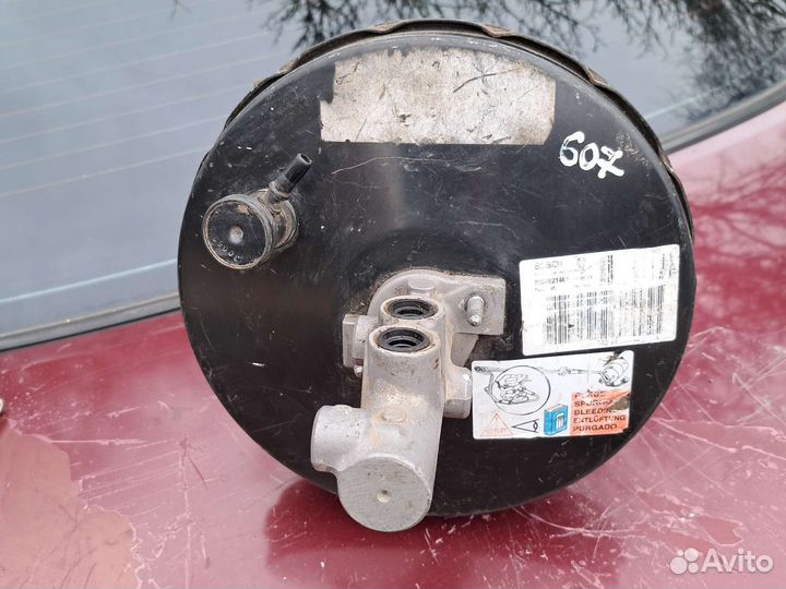 Вакуумный усилитель тормозов на Пежо 607