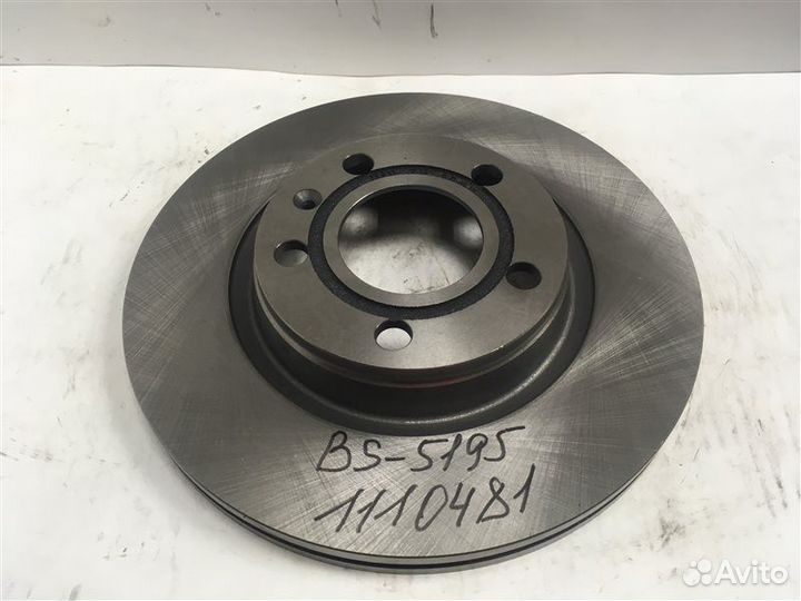 Диск тормозной передний вентилируемый Volksawagen