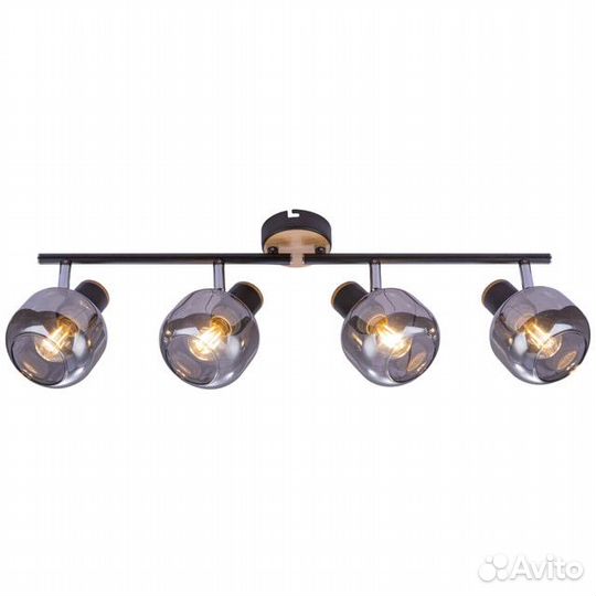 Спот rivoli Dorkas 4х40Вт E14 поворотный металл те
