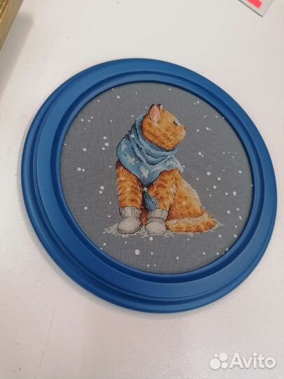 Круглая рама готовая рамка