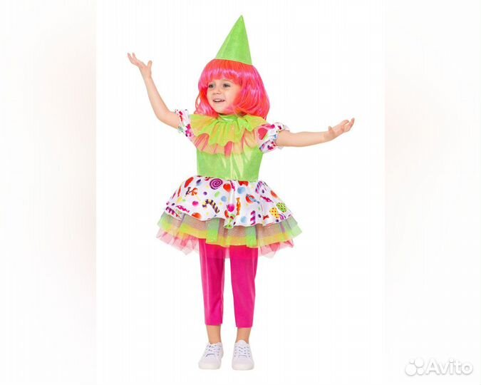 Карнавальный костюм Клоунесса