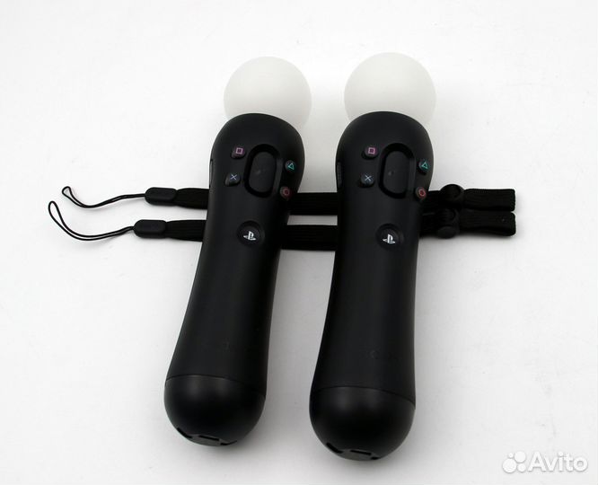 Набор 2 Контроллера движений PS Move (rev 2)