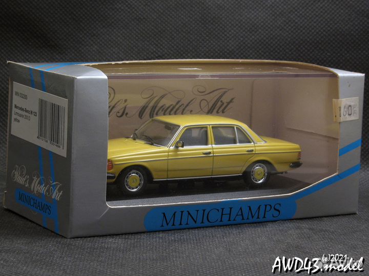 Mercedes E W123 1:43 Minichamps (две модели)