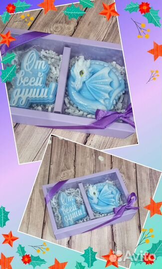 Мыло сувенирное к новому году