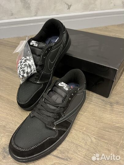 Nike Air Jordan 1 Low Travis Scott Black Phantom