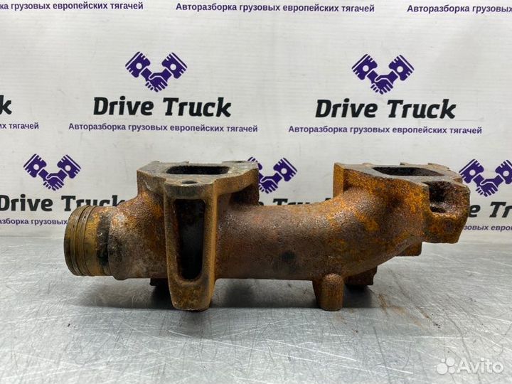 Выпускной коллектор (левая часть) задний Man Tgx