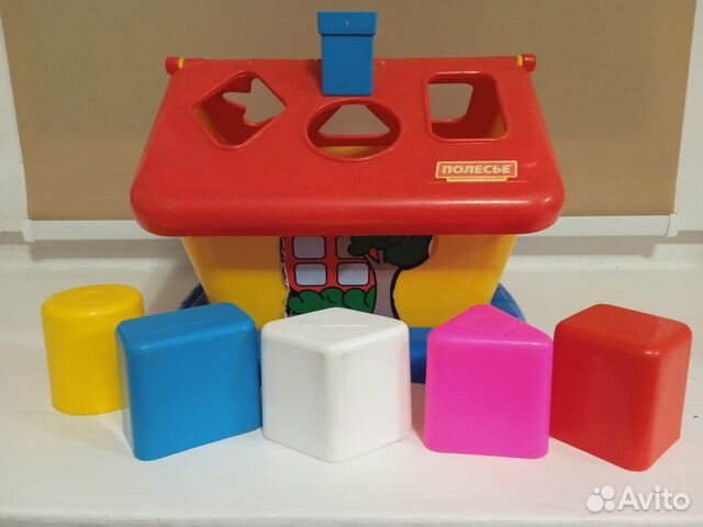 Куклы пупсы пакетом Робот-трансформер Домик-сортер