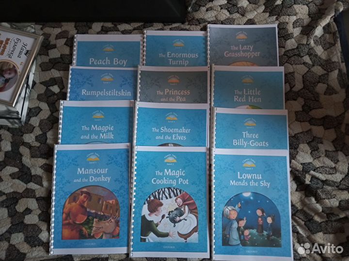 Английские книжки сказки Classic Tales Level 1