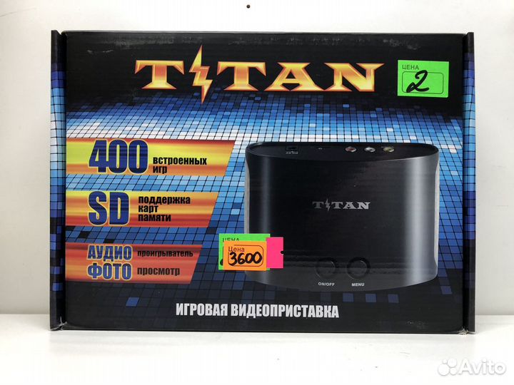 Приставка Titan 2 с встроенными играми Sega Dendy