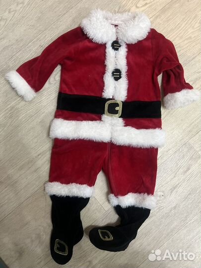 Костюм новогодний маленький Санта