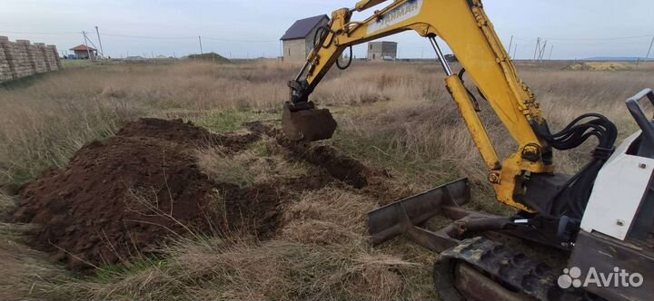 Услуги мини экскаватора