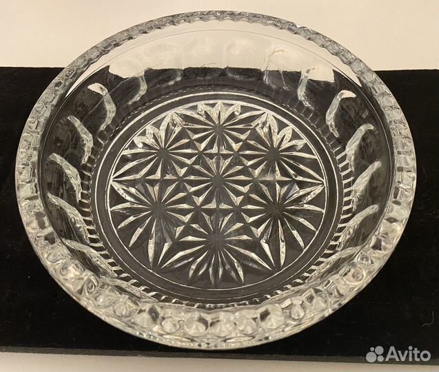 Ваза хрустальная