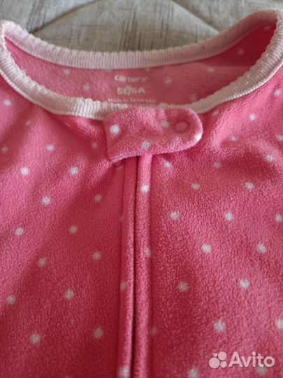 Флисовые пижамы Carters