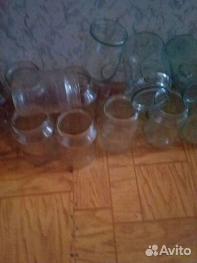 Банка стеклянная 10руб 0.5л