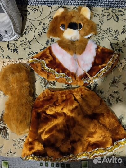 Костюмы новогодние детские лиса и белка