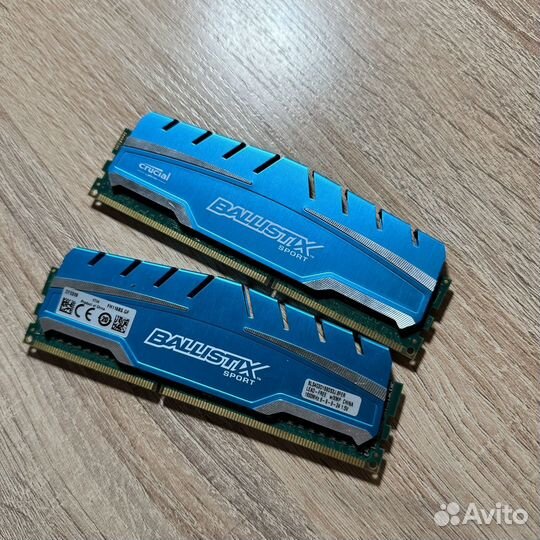 Озу DDR3 1600MHz 1x4gb