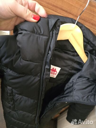 Пуховик детский зимний 140