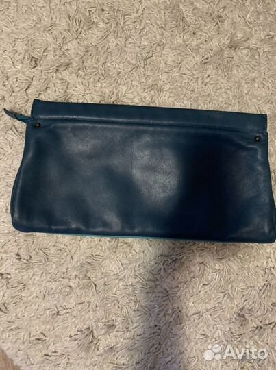 Клатч натуральная кожа Италия