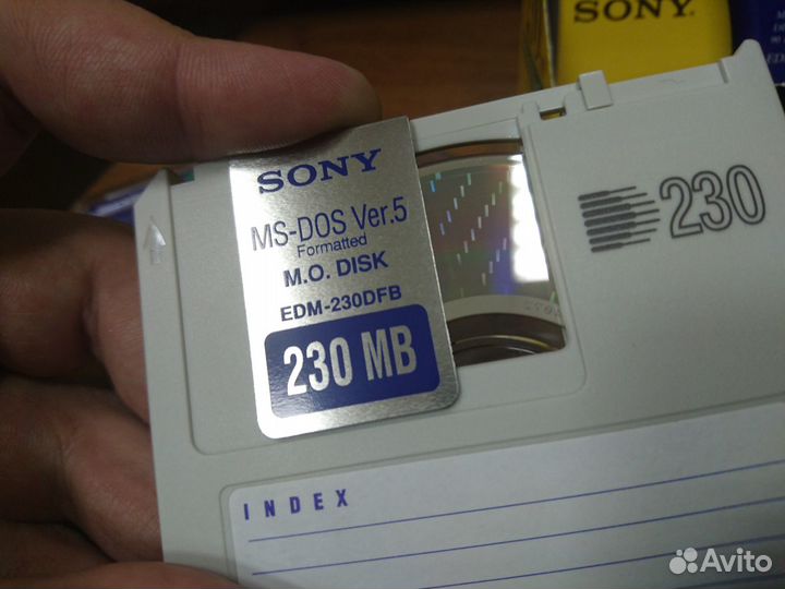 Магнитооптический диск - sony EDM-230DFB