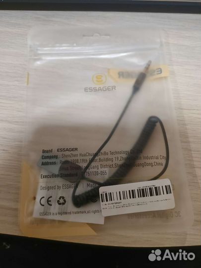 Адаптер essager bluetooth aux