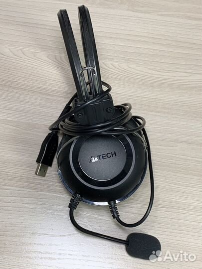 Наушники проводные A4tech USB