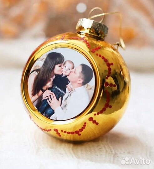 Ёлочный фотошар предзаказ