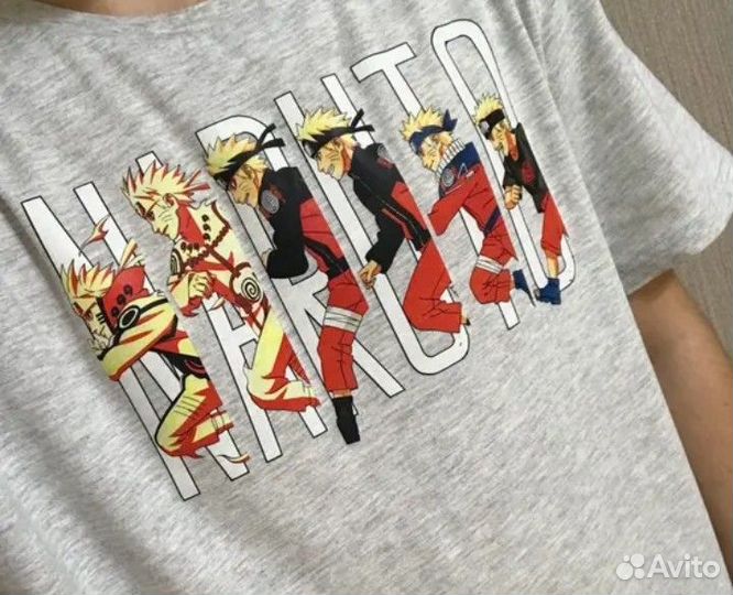 Термонаклейка и нашивки для одежды Наруто (naruto)