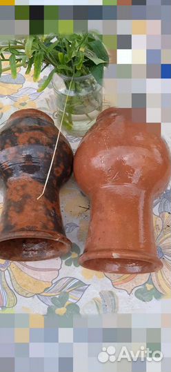 Глиняная крынка