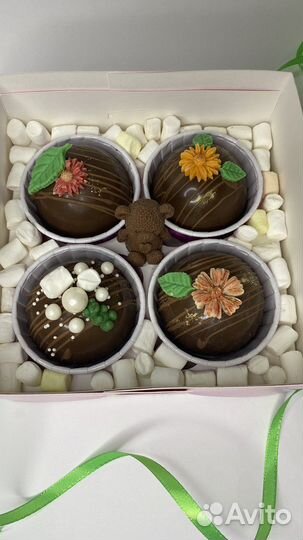 Чайные и шоколадные бомбочки, шоколадные ложки