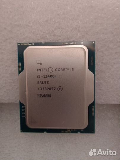 Процессор intel core i5 12400f oem (новый)