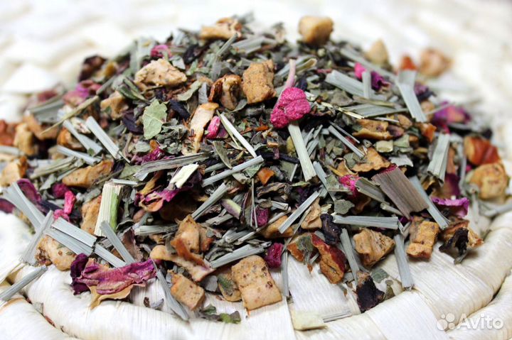 Травяной чай Малина с мятой Оптом.Чай рассыпной