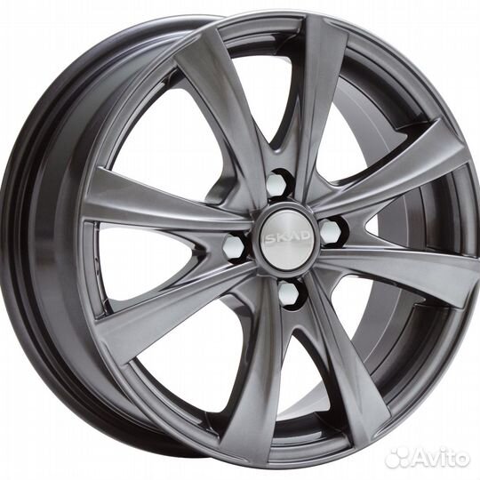 R15 4x114,3 6J ET45 D67,1 Скад Мальта Графит