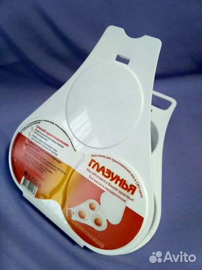 Контейнер для приготовления яиц в свч-печи