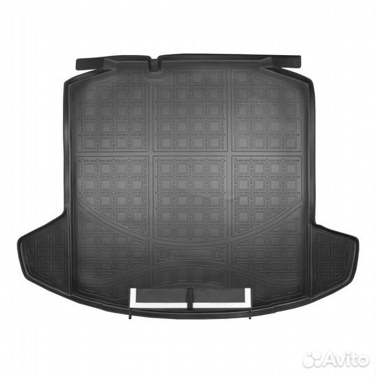 Поддон в багажник с фартуком sk-rapid (nh) hb 13 с фартуком (p) npa00t81650ap