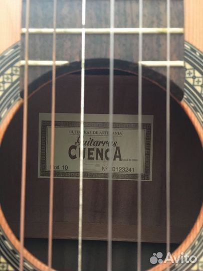 Классическая испанская гитара Cuenca с датчиком