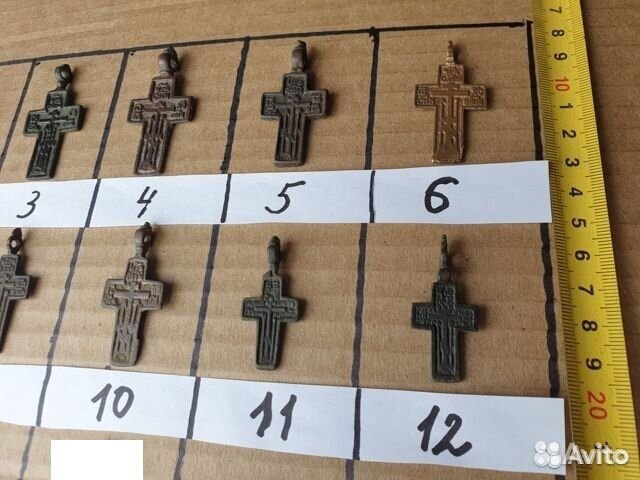 Крестики старинные нательные