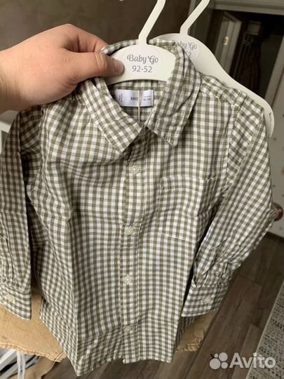 Рубашка mango на мальчика