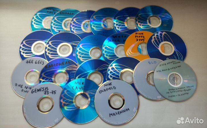 DVD Диски. Концерты,клипы. Классический рок