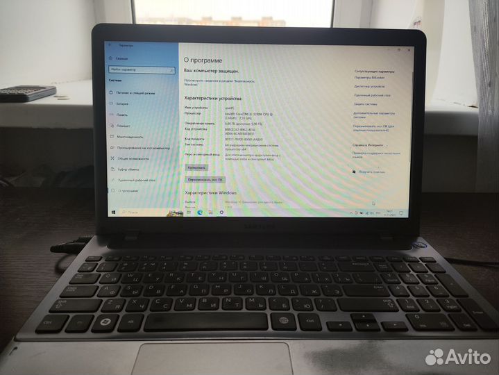 Ноутбук samsung np350v5c