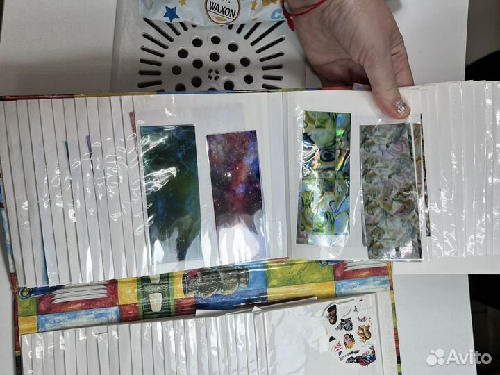 Альбом с наклейками и фальгой