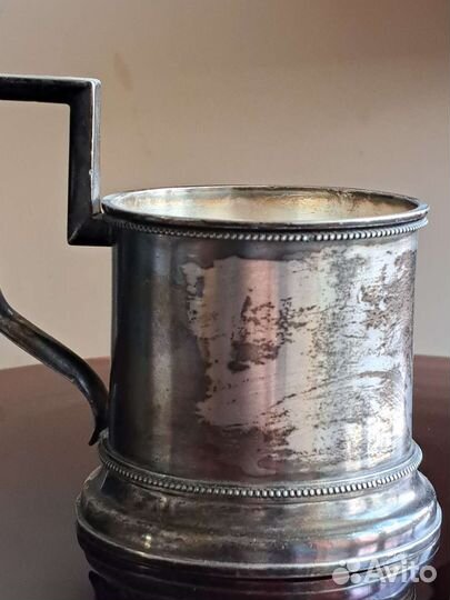 Подстаканник серебро 84 проба