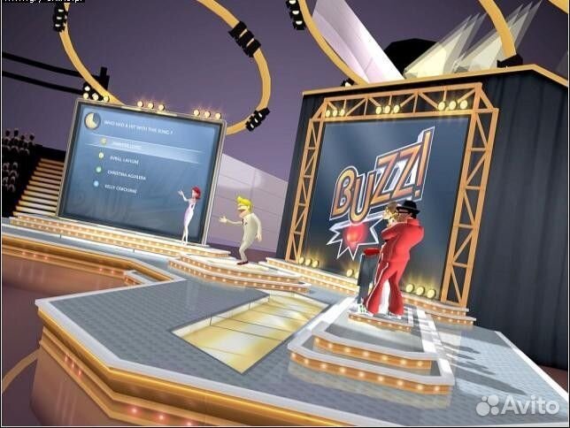 Buzz The Music Quiz, б/у, английский (PS2)