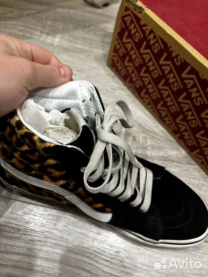 Vans sk8 hi leopard, 37 eur