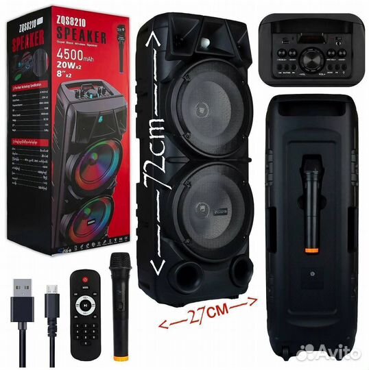 Колонка с микрофоном bluetooth