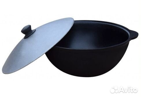 Чугунный казан 10 литров