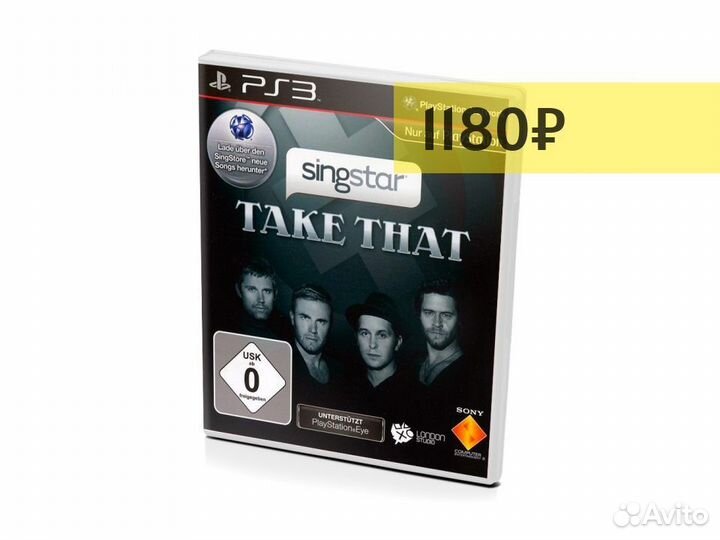 Singstar Take that, б/у, английский (PS3)